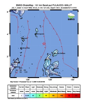 Gempa Bumi Terkini
