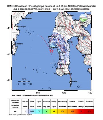 Gempa Bumi Terkini