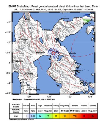 Gempa Bumi Terkini