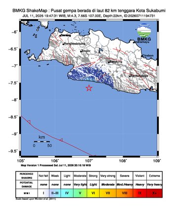 Gempa Bumi Terkini