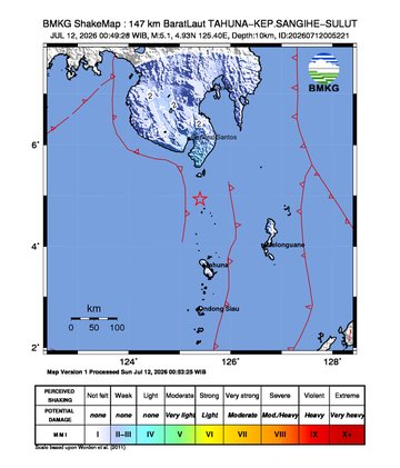 Gempa Bumi Terkini