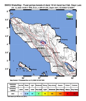 Gempa Bumi Terkini