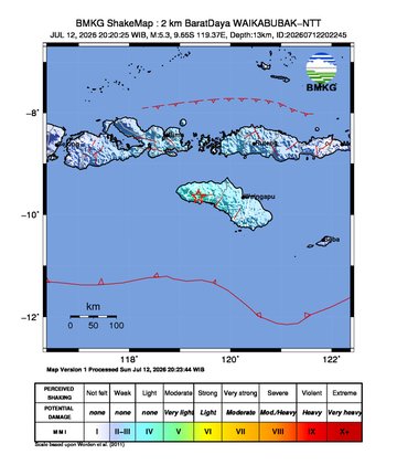 Gempa Bumi Terkini