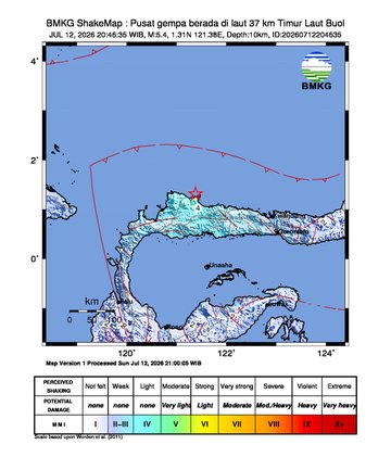 Gempa Bumi Terkini