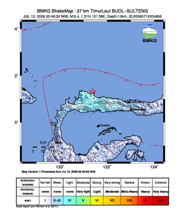 Gempa Bumi Terkini