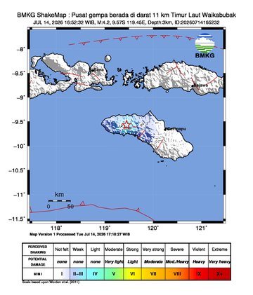 Gempa Bumi Terkini