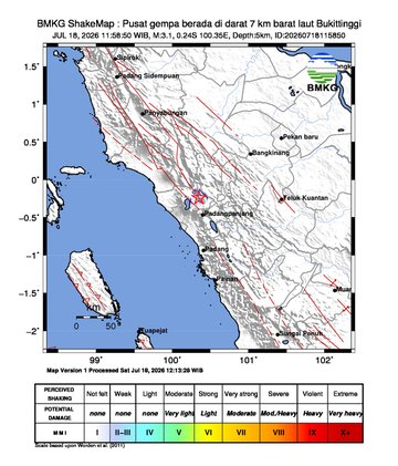 Gempa Bumi Terkini