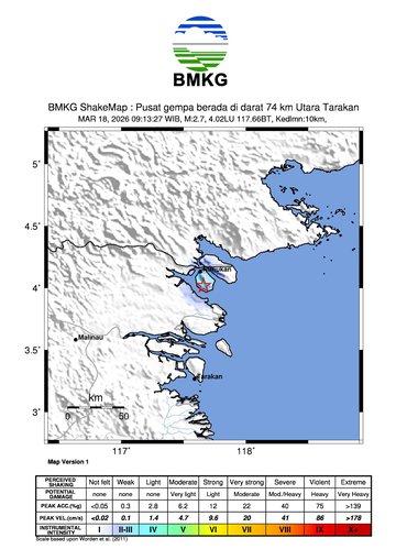 Gempa Bumi Terkini