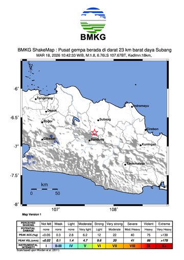 Gempa Bumi Terkini