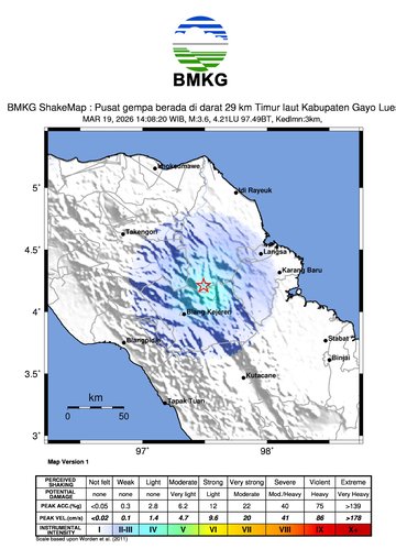 Gempa Bumi Terkini