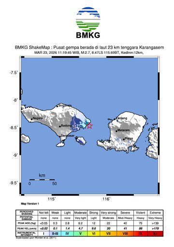 Gempa Bumi Terkini