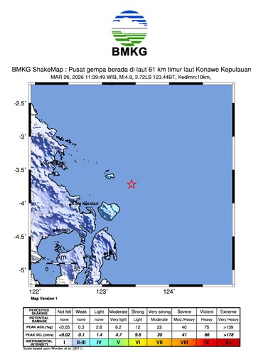 Gempa Bumi Terkini