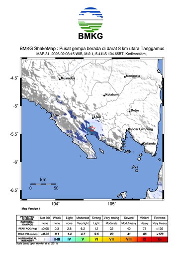 Gempa Bumi Terkini