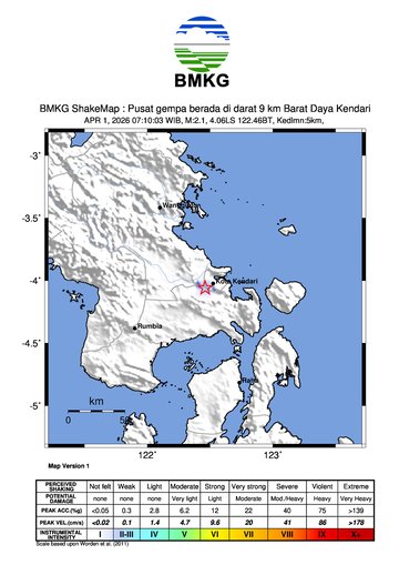 Gempa Bumi Terkini
