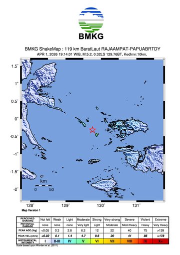 Gempa Bumi Terkini