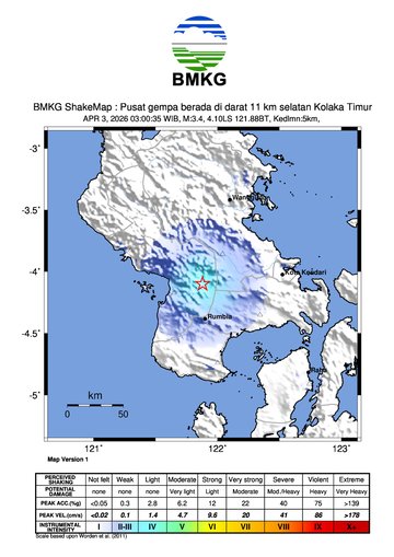 Gempa Bumi Terkini