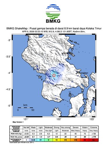 Gempa Bumi Terkini