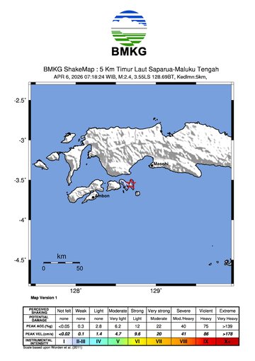 Gempa Bumi Terkini