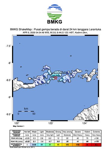 Gempa Bumi Terkini