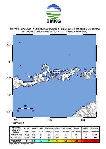 Gempa Bumi Terkini