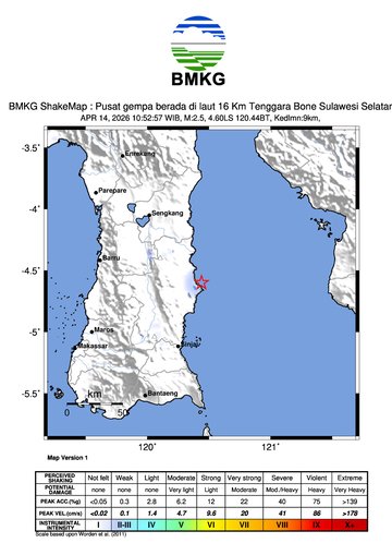 Gempa Bumi Terkini