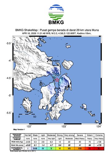 Gempa Bumi Terkini
