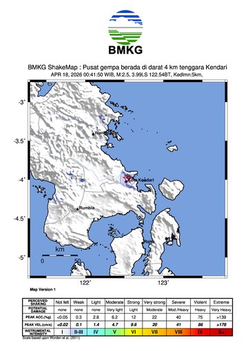 Gempa Bumi Terkini