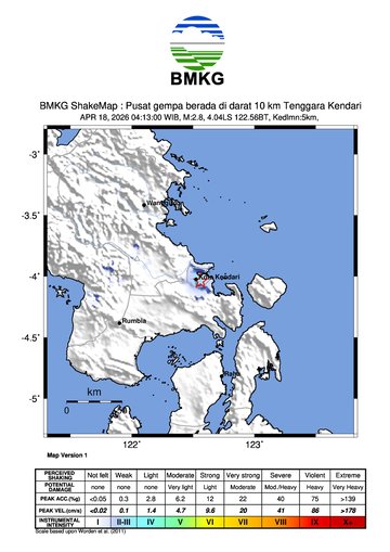 Gempa Bumi Terkini