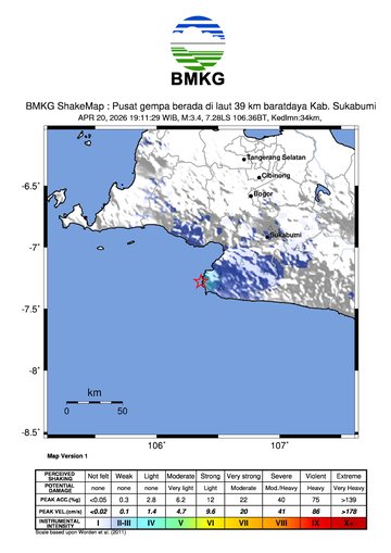 Gempa Bumi Terkini