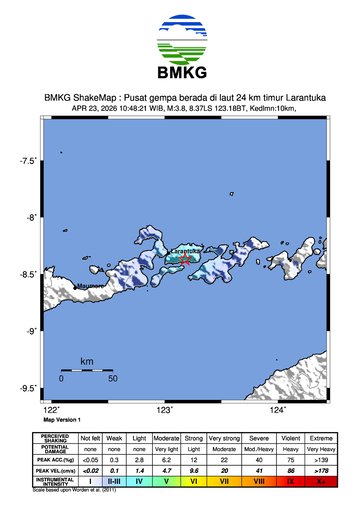 Gempa Bumi Terkini