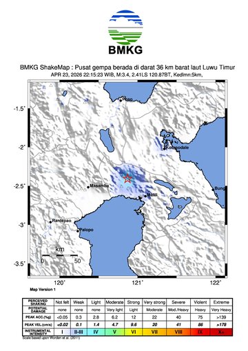 Gempa Bumi Terkini