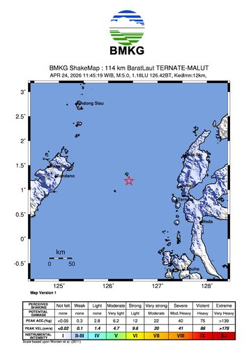Gempa Bumi Terkini