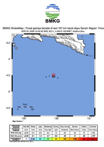 Gempa Bumi Terkini