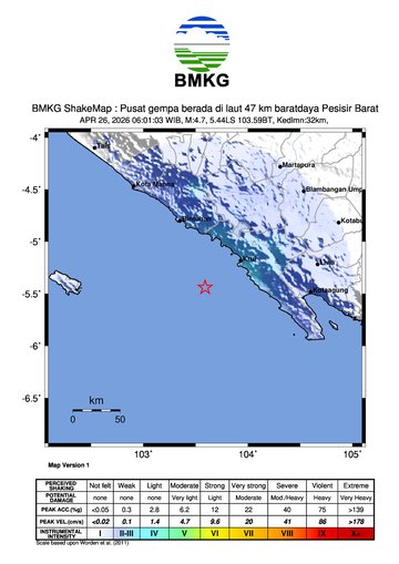 Gempa Bumi Terkini