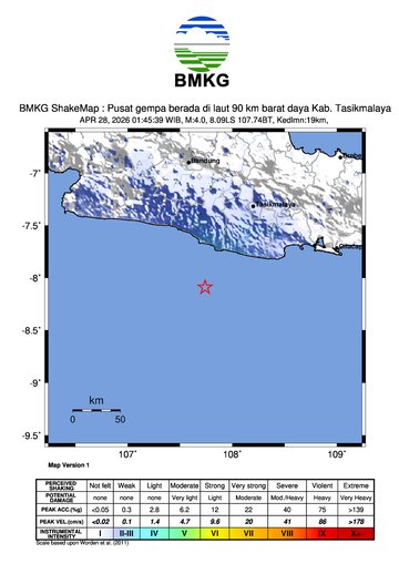 Gempa Bumi Terkini