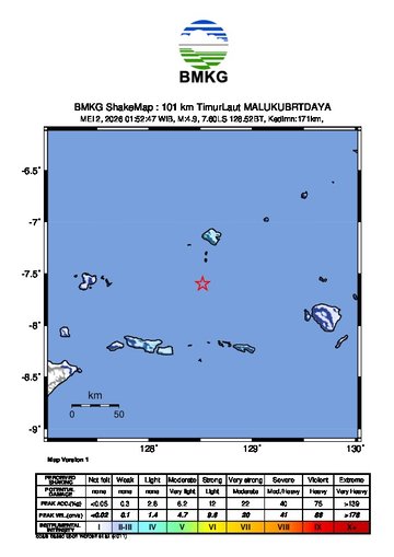 Gempa Bumi Terkini