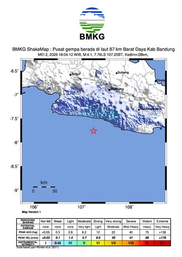 Gempa Bumi Terkini