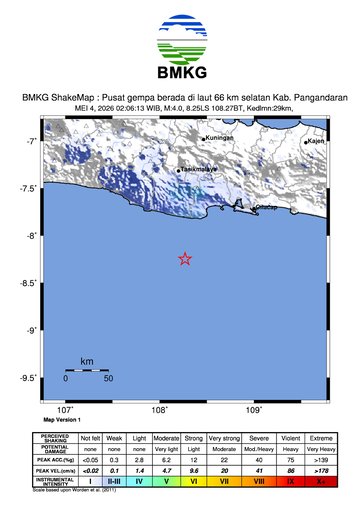 Gempa Bumi Terkini