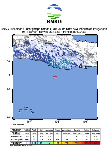 Gempa Bumi Terkini
