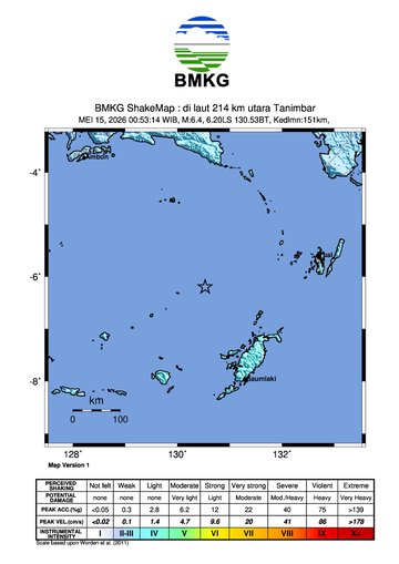 Gempa Bumi Terkini