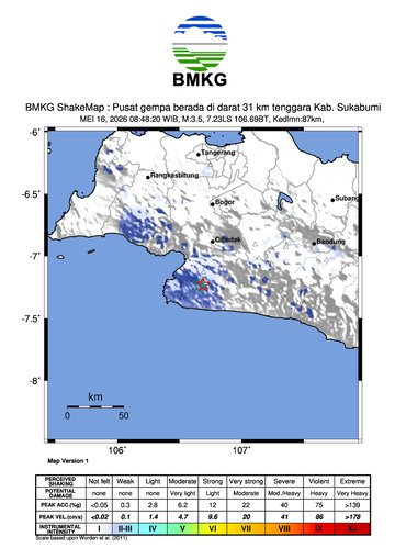 Gempa Bumi Terkini