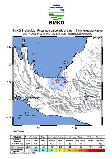 Gempa Bumi Terkini