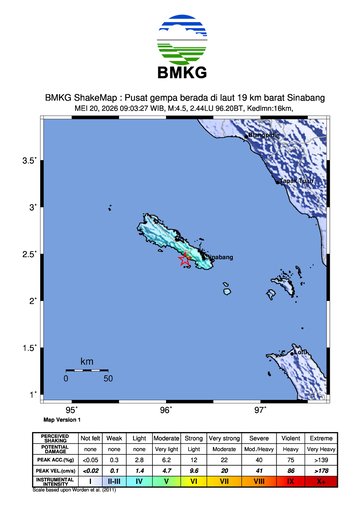 Gempa Bumi Terkini