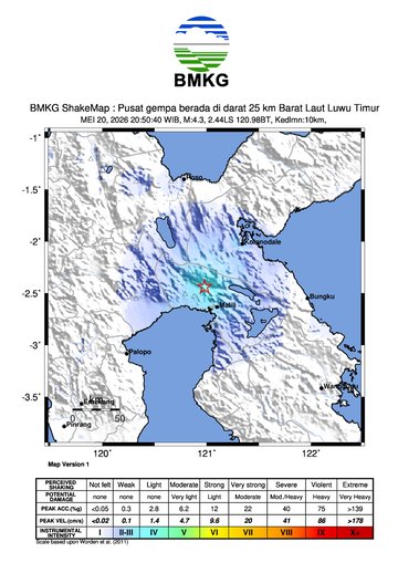 Gempa Bumi Terkini