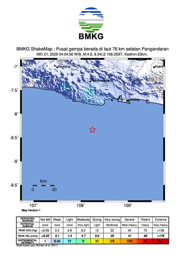 Gempa Bumi Terkini