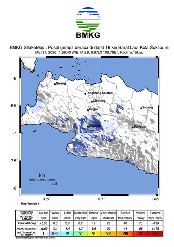 Gempa Bumi Terkini