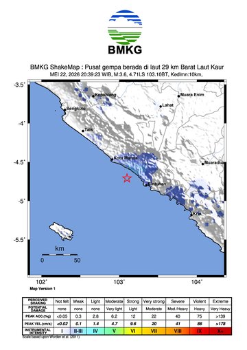 Gempa Bumi Terkini