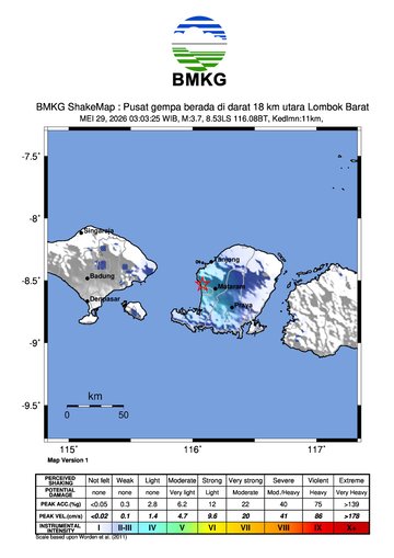 Gempa Bumi Terkini
