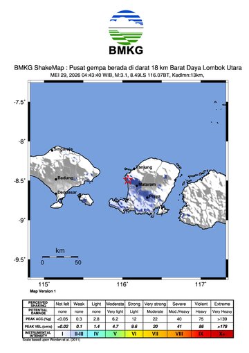 Gempa Bumi Terkini