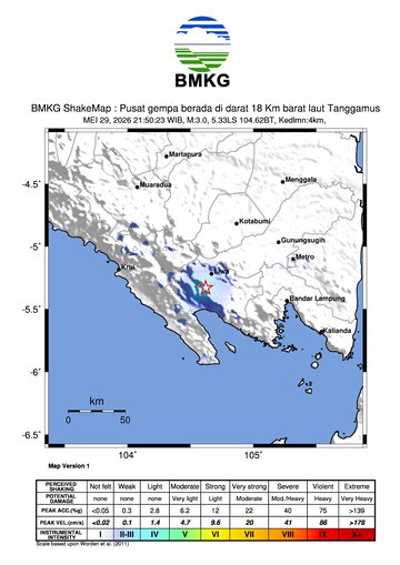 Gempa Bumi Terkini